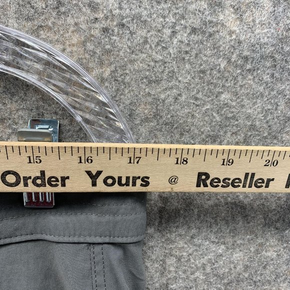 Eddie Bauer Pants Women 16 Ladies Casual Gray Outdoors Pockets Soft Golf Hiking - Picture 8 of 11